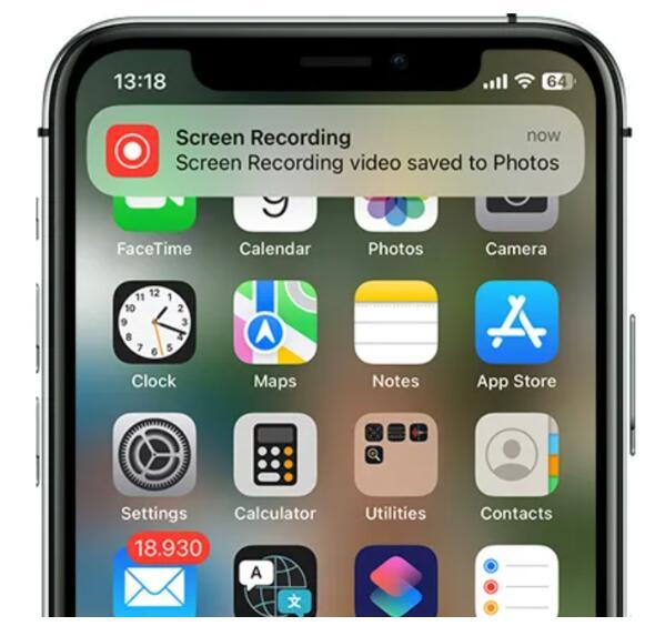 Save Screen Recordings on iPhone XR